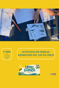 Activitat en família: animalons del cap de creus